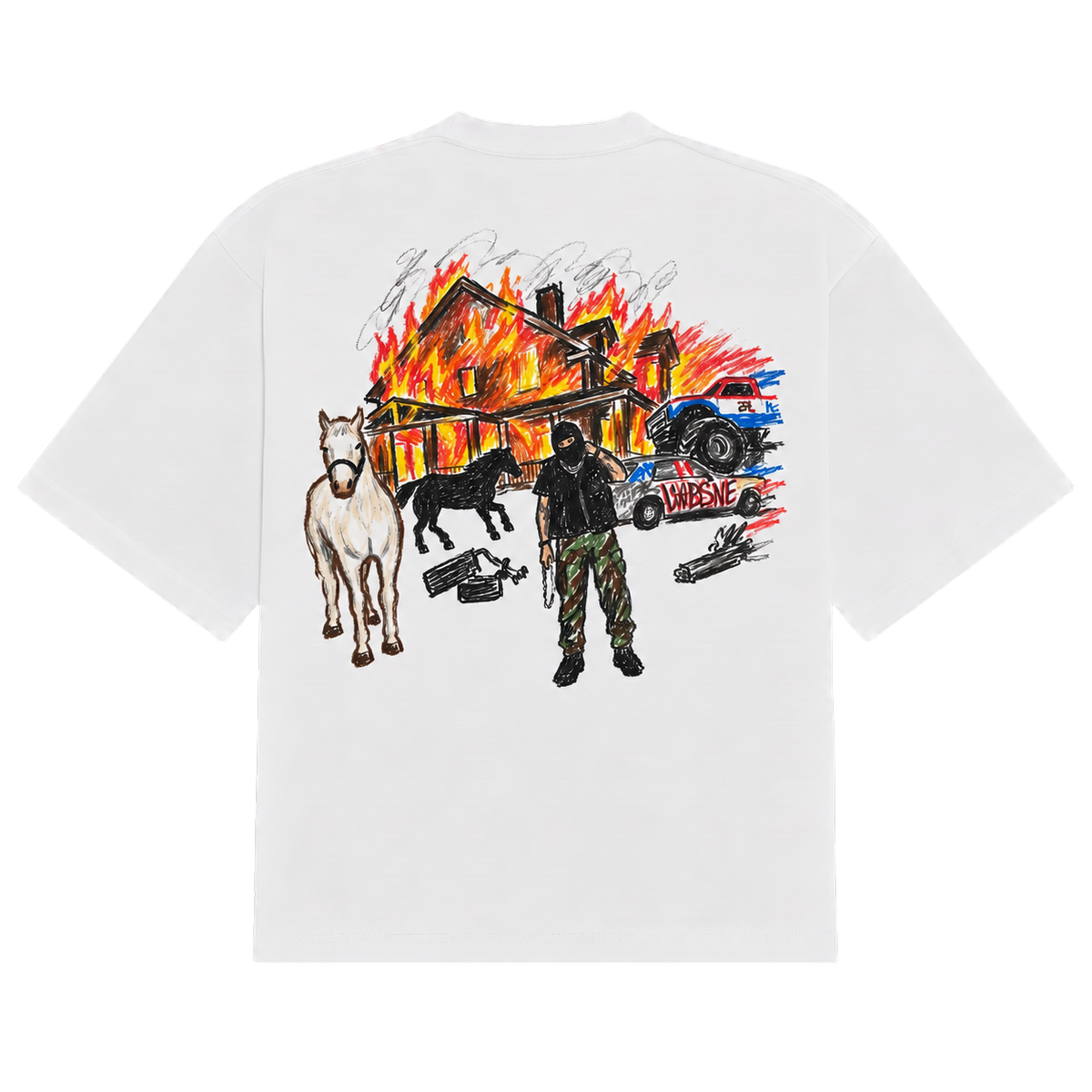 Lyfestyle crayon tee