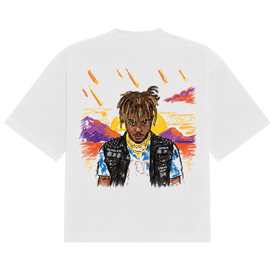 Legends Never Die crayon tee