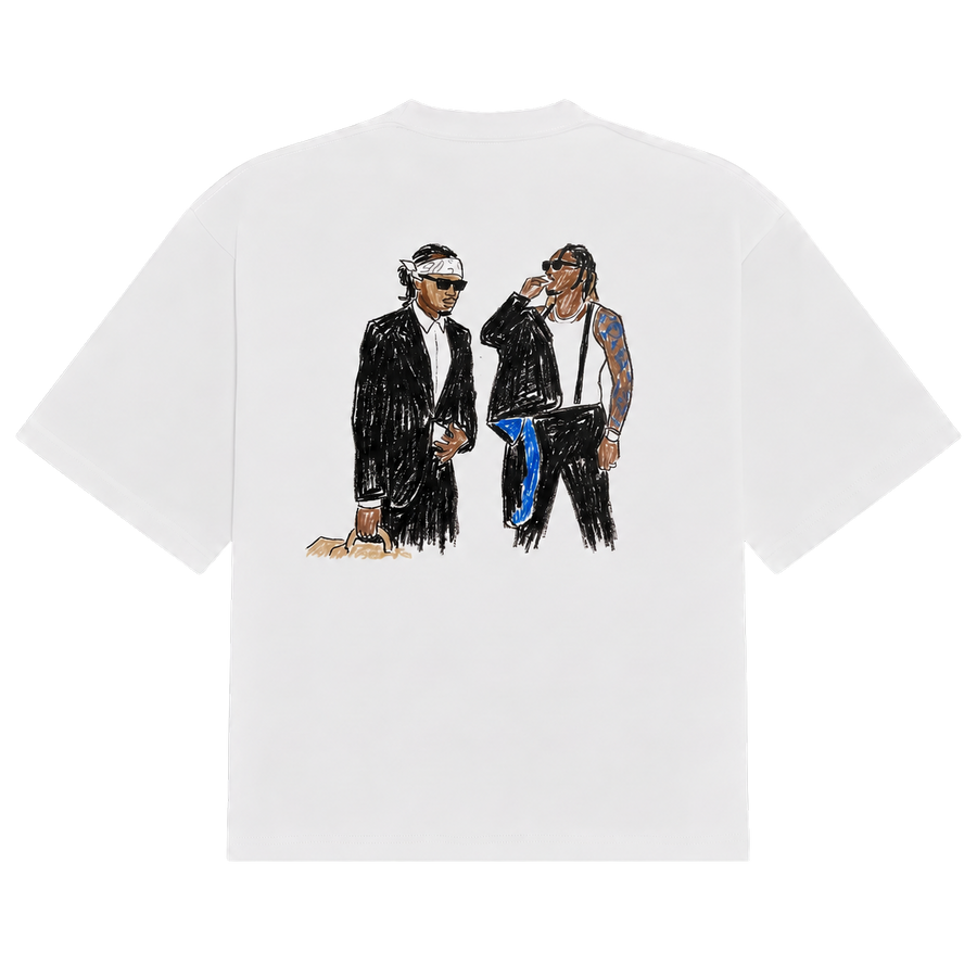 We Don't Trust You crayon tee