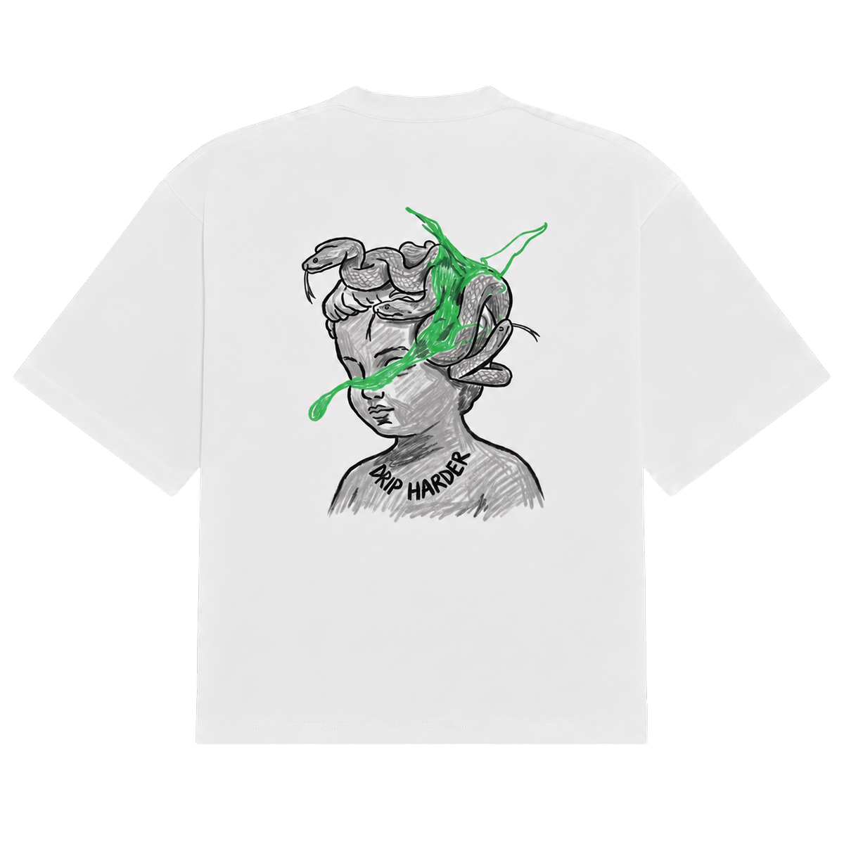 Drip Harder crayon tee