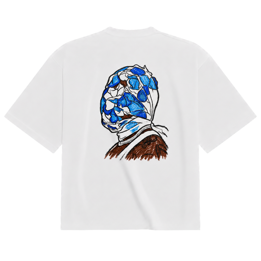 One of Wun crayon tee