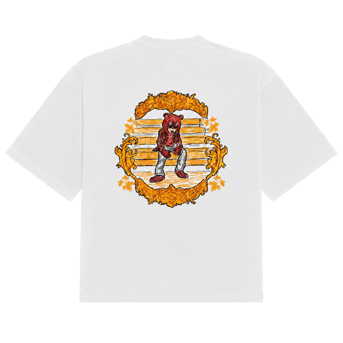 The College Dropout crayon tee