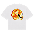 Metro Boomin tee, back print on a white tee