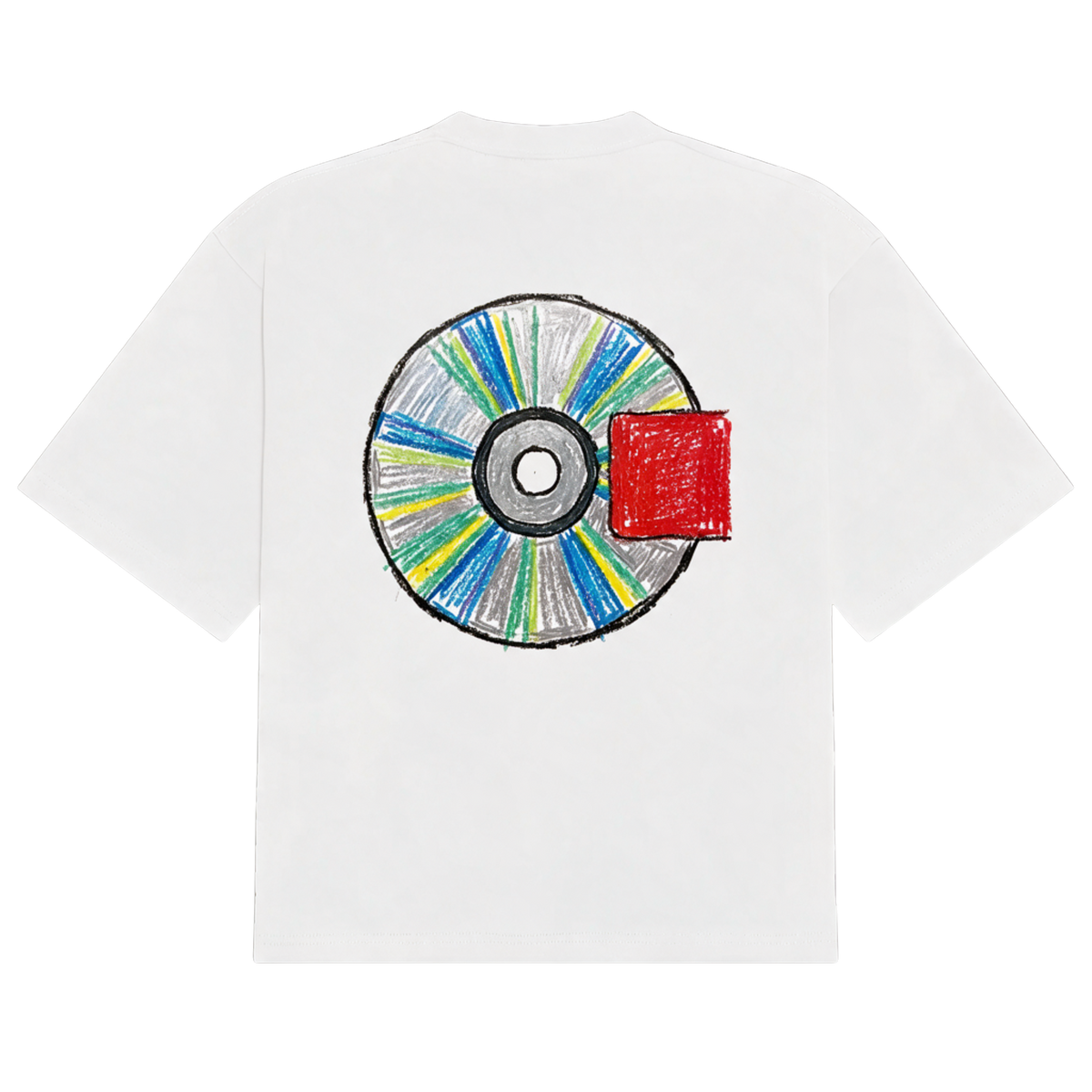 Yeezus crayon tee