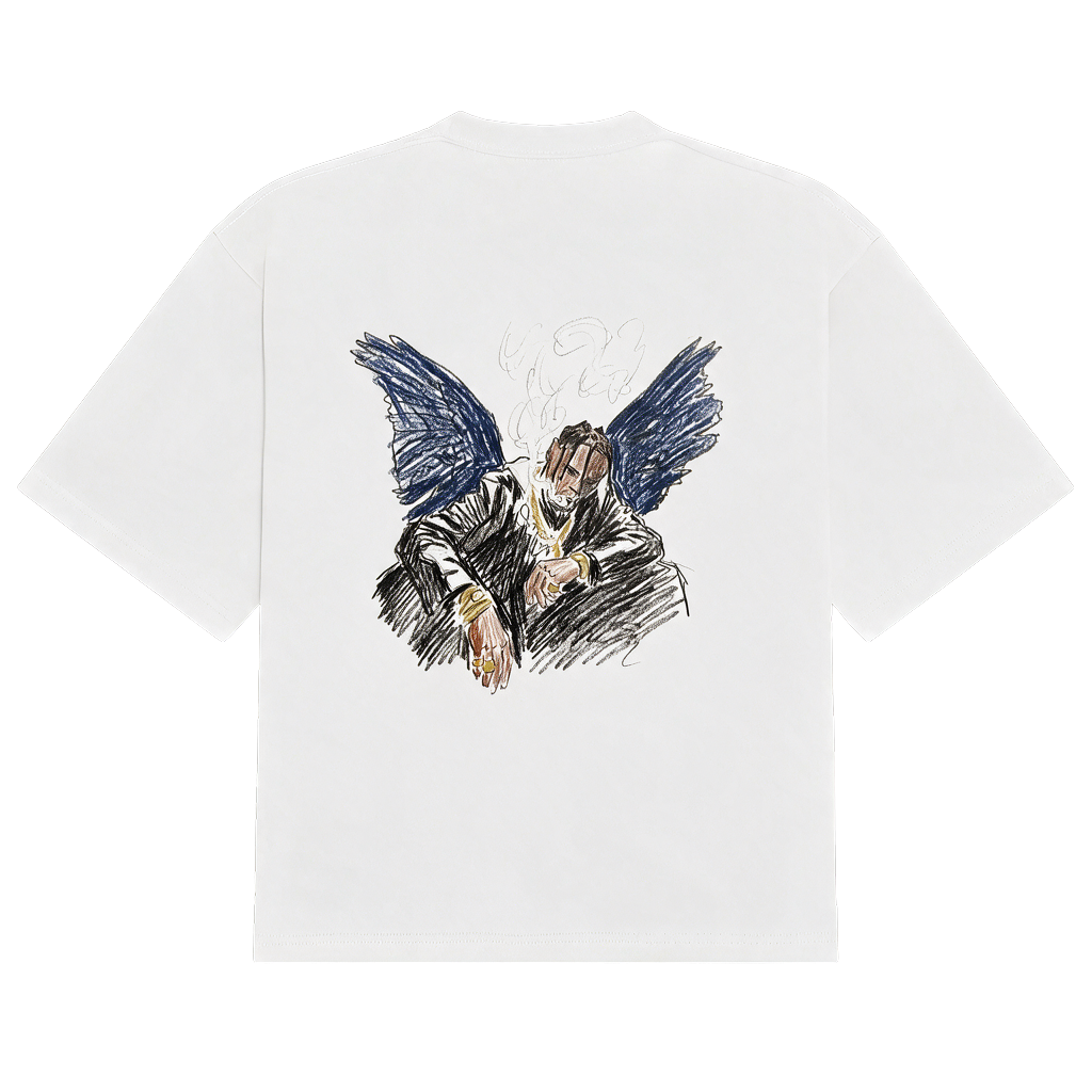 Birds in the Trap Sing McKnight crayon tee