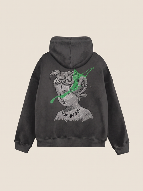 Drip Harder hoodie, back print