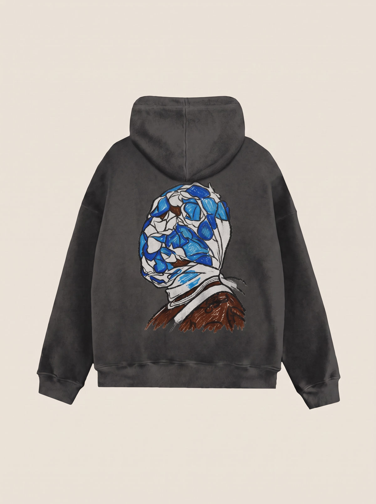 One of Wun hoodie, back print