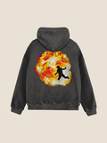 Not all heroes wear capes hoodie, back print