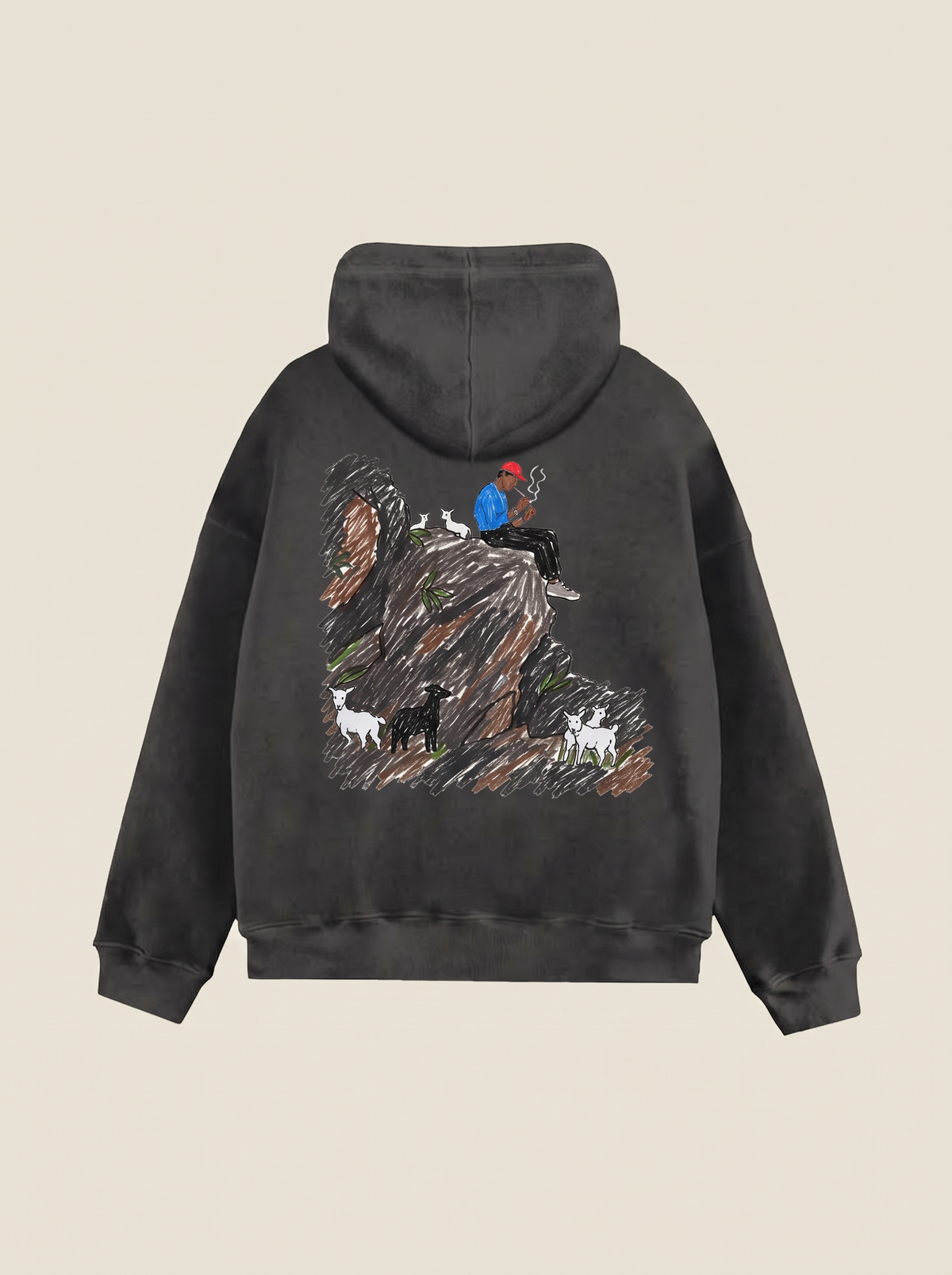 My Turn hoodie, back print