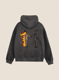 Heroes & Villains hoodie, back print
